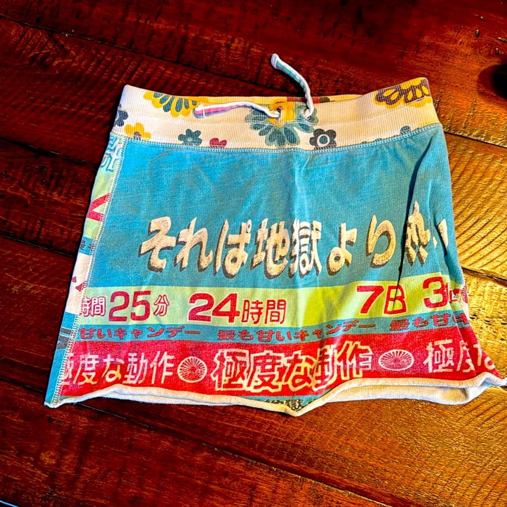 Girls Lucky Brand Skort with Asian design